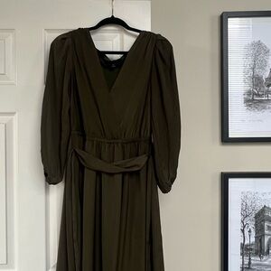 Banana republic draped dress